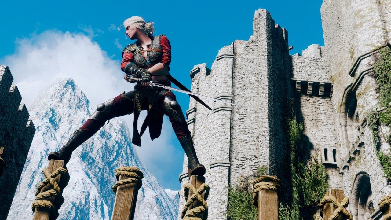 Чем отличаются тренировки Цири из The Witcher 3 от Цири из сериала Ведьмак