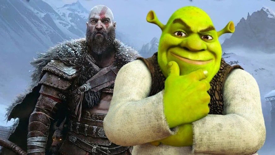 Игроки остались поражены десятками сходств между God of War и Шреком