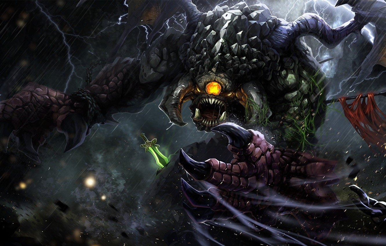 Обновление 731 для Dota 2 в игру добавили нового персонажа Primal Beast