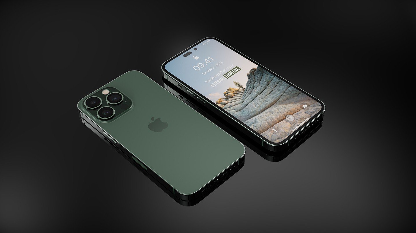 Как будет выглядеть iPhone 14  макеты смартфона слили в Сеть