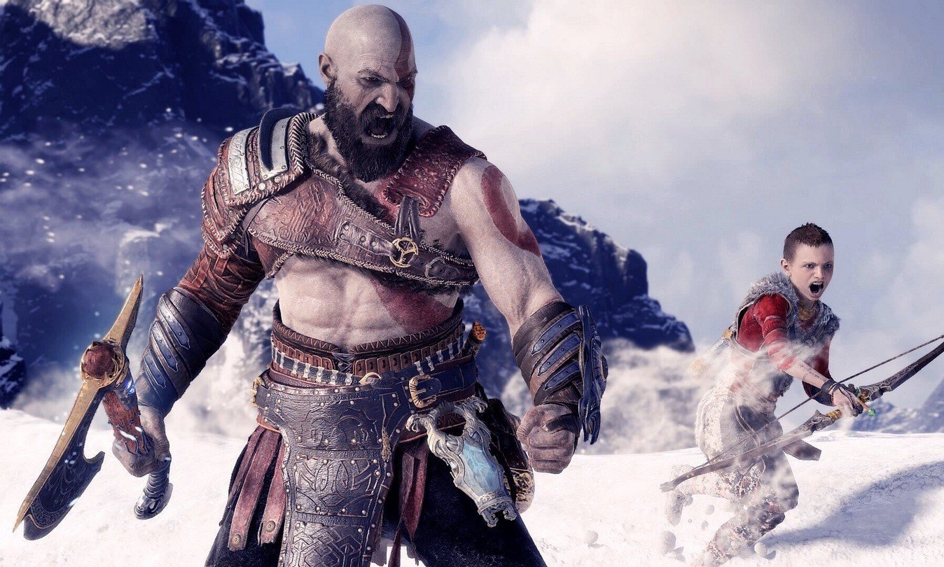 Кратос (God of War). Кратос God of War 4. Кратос из God of War 4. Кратос и Атрей.