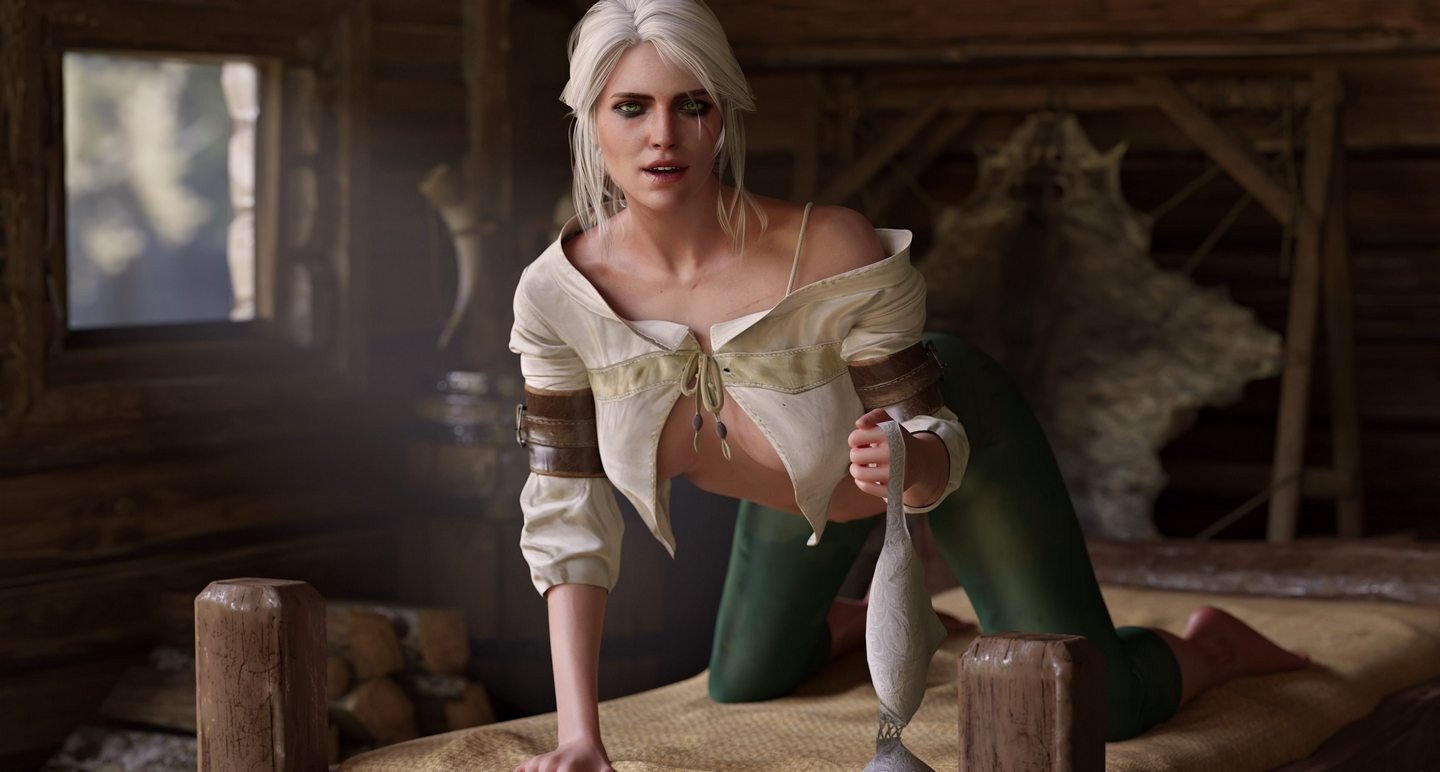 The witcher 3 ciri face фото 48