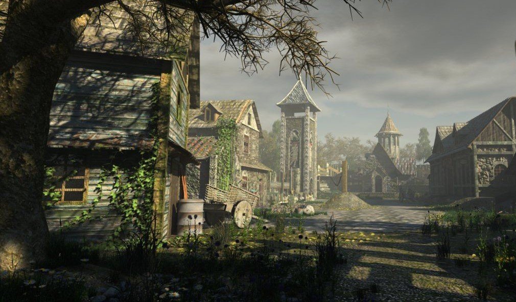 Резидент 4 замок. Resident Evil 4 Remake деревня. Резидент ивел Вилладж. Resident Evil Village ремейк. Resident Evil 4 Village.