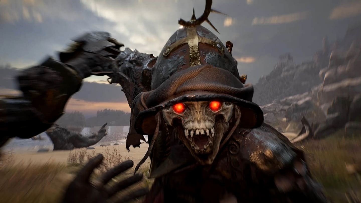 Представлена игра которая похожа на смесь Dark Souls с DOOM
