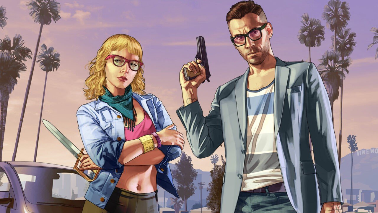 Появились изображения карты и главных героев GTA 6