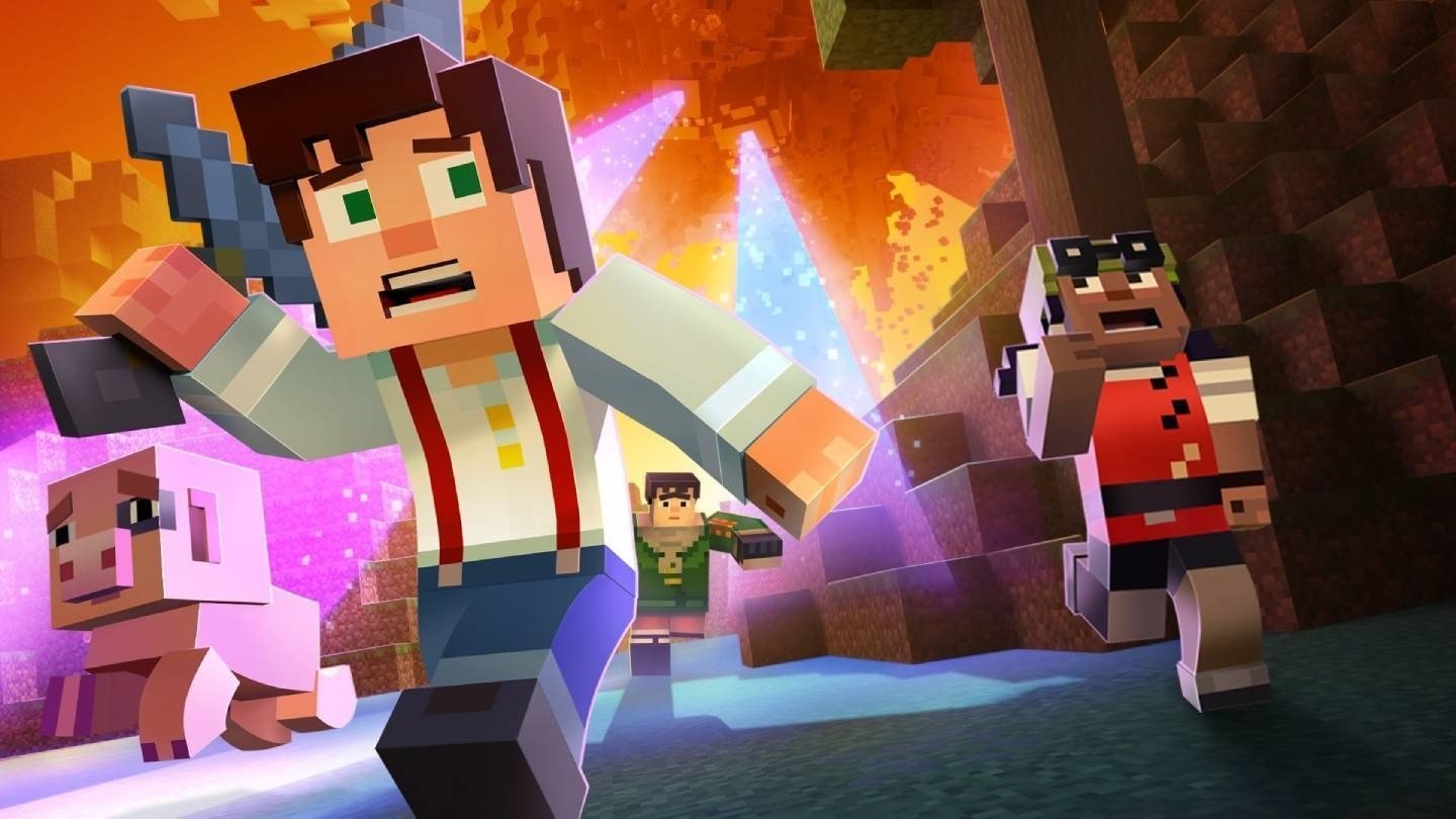 Play minecraft 2. Minecraft story Mode 3 эпизод. Minecraft story Mode орден камня. Майнкрафт стори мод 1 эпизод. Айвор майнкрафт стори мод.