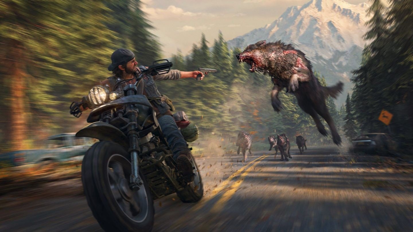 Игра байкер против зомби. Days gone. Игра Days gone. Days gone PLAYSTATION 4. Игра Days gone ps4.