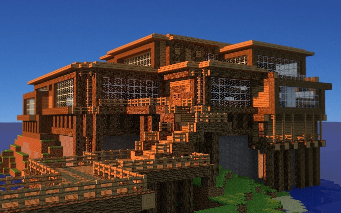 Лучшие 6 идей домов для выживания в Minecraft