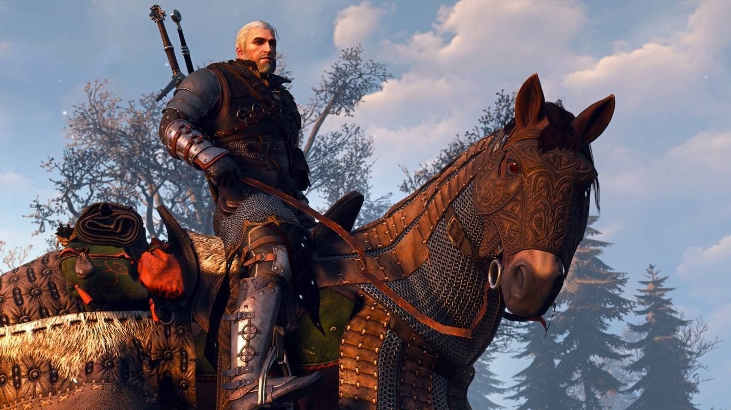 The witcher 3 geralt horse фото 12