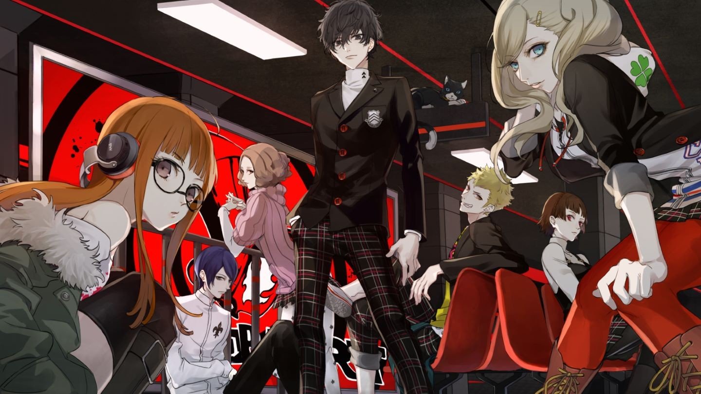 Японская RPG Persona 5 с анимешкольницами получила 97 положительных отзывов в Steam