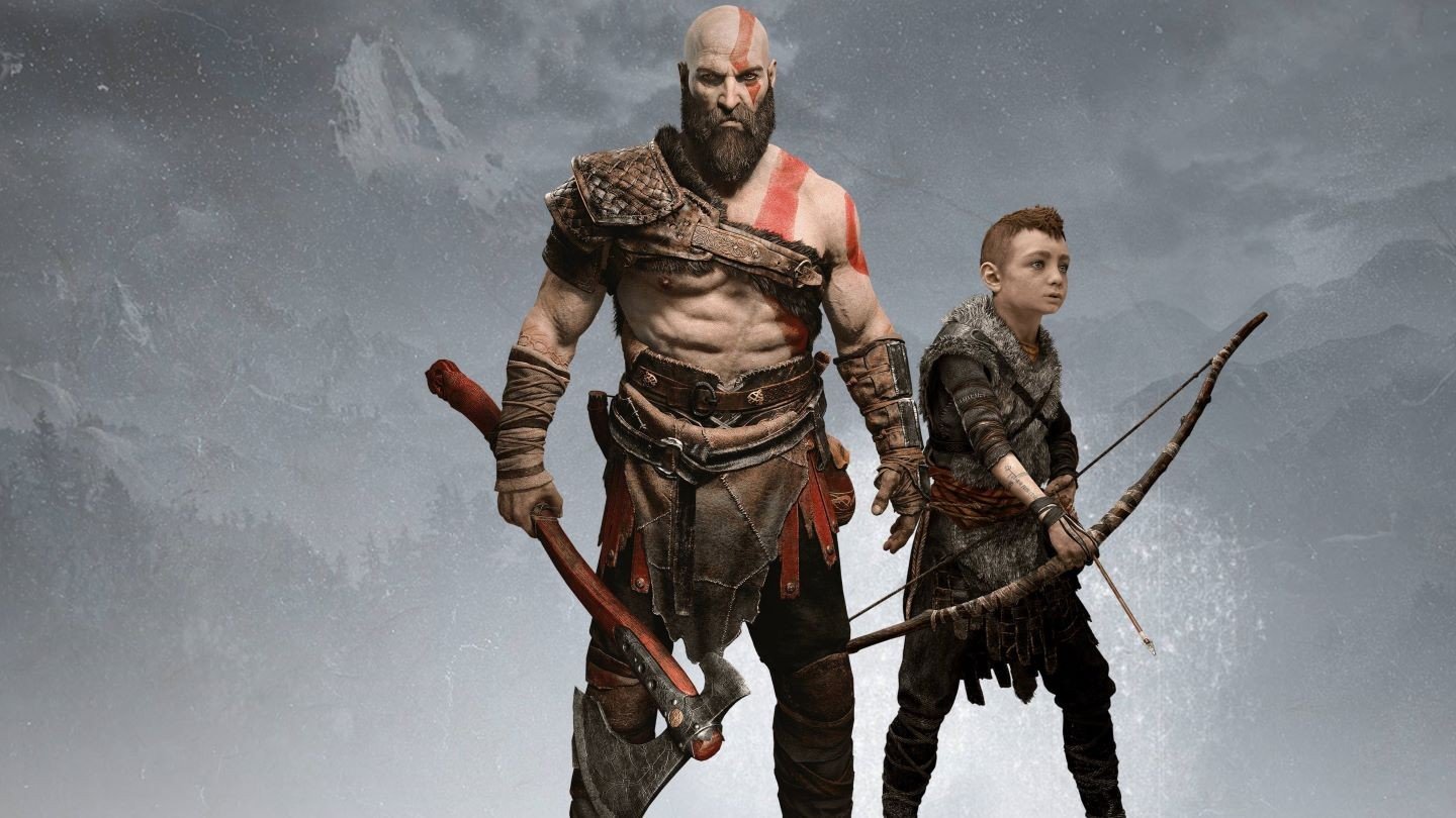 Кратос God of War 2018. Кратос (God of War). Кратос God of War 4. God of War 2018 Атрей.