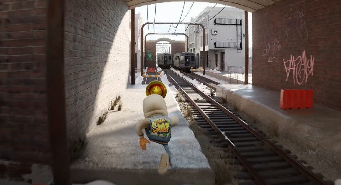 Ютубер перенес Subway Surfers на современный движок показав результат в 4K и с RTX