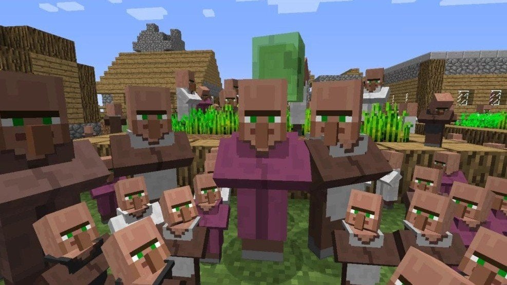 Как размножать жителей деревни в Minecraft