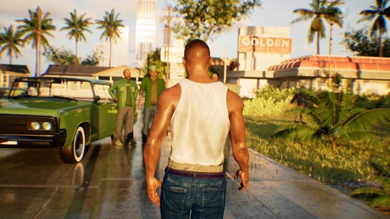 Трейлер GTA San Andreas на движке Unreal Engine 5 покорил сердца фанатов