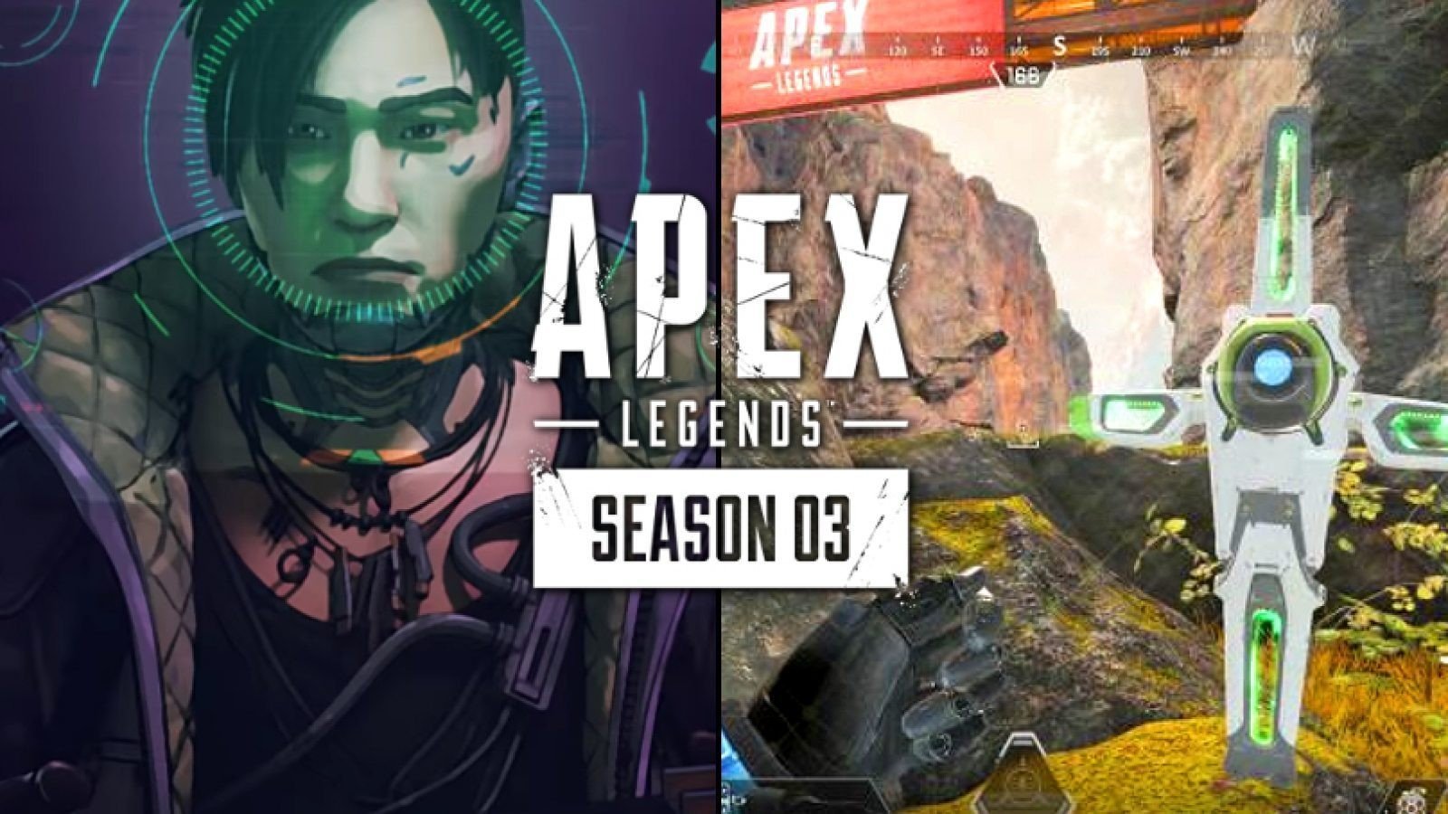 Bronzey показал геймплей нового героя на Worlds Edge в Apex Legends