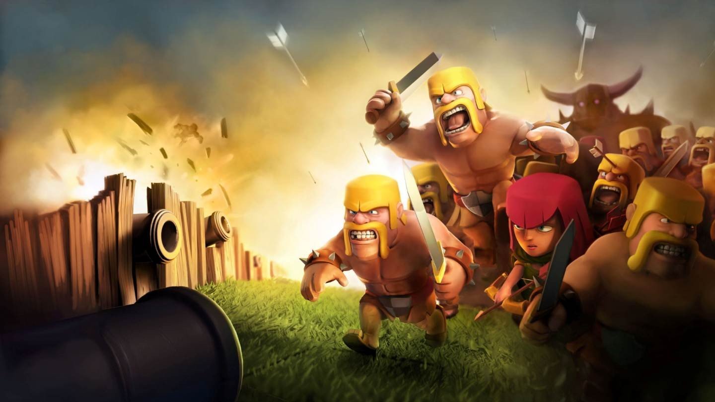 Игра клан оф. Клеш. Clash of Clans. Игра Clash. Clash of Clans обои.