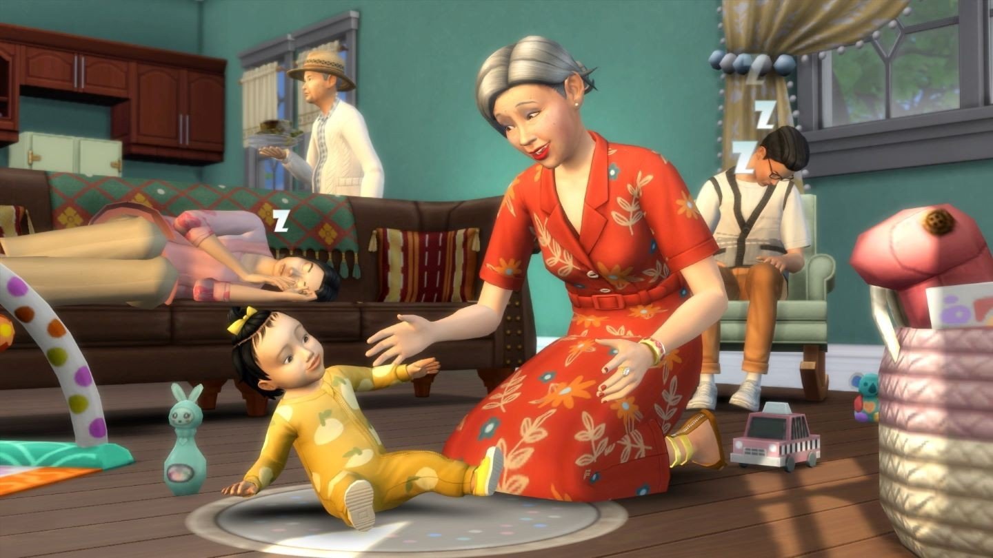 В The Sims 4 скоро выйдет крупное обновление  оно будет посвящено детям и семье
