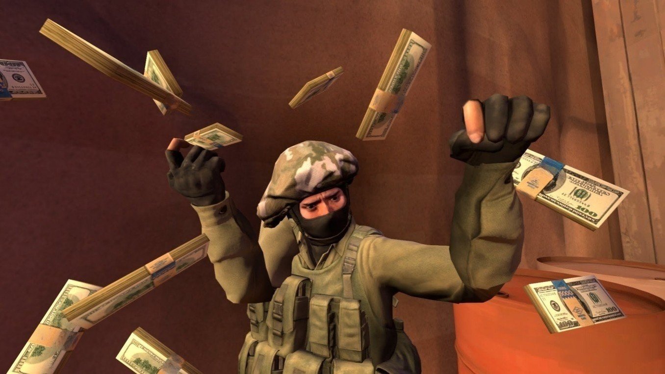 Трейдер CSGO потерял 39 млн рублей в Steam  его забанили изза одного слова