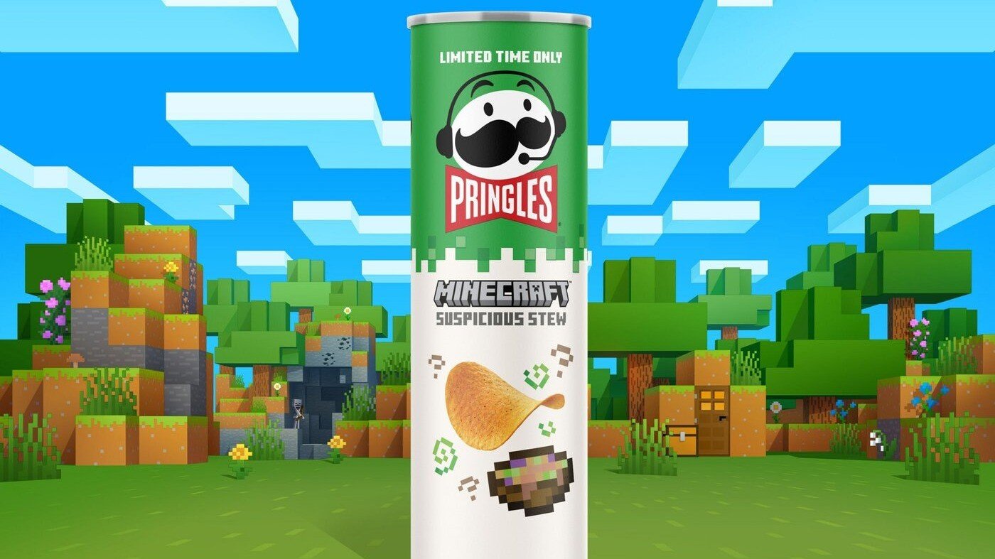 Pringles выпустила чипсы со вкусом необычного блюда из Minecraft
