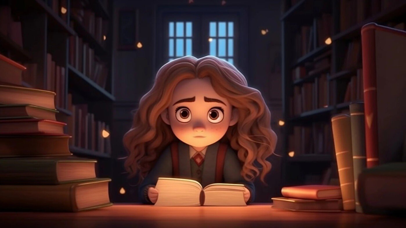 Героев Гарри Поттера изобразили в стиле мультиков Pixar