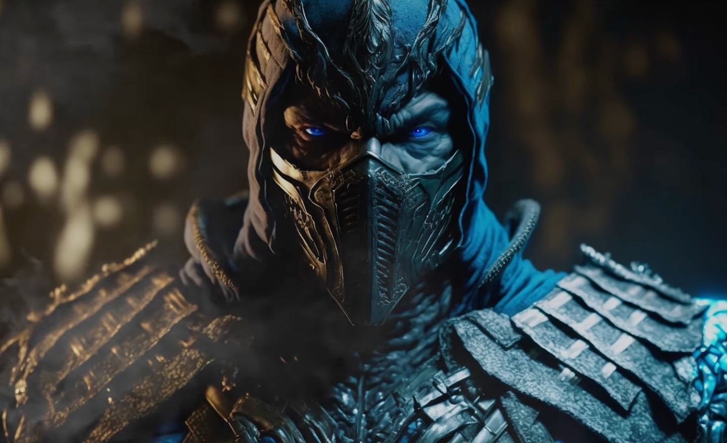 Маска Mortal Kombat Sub-Zero