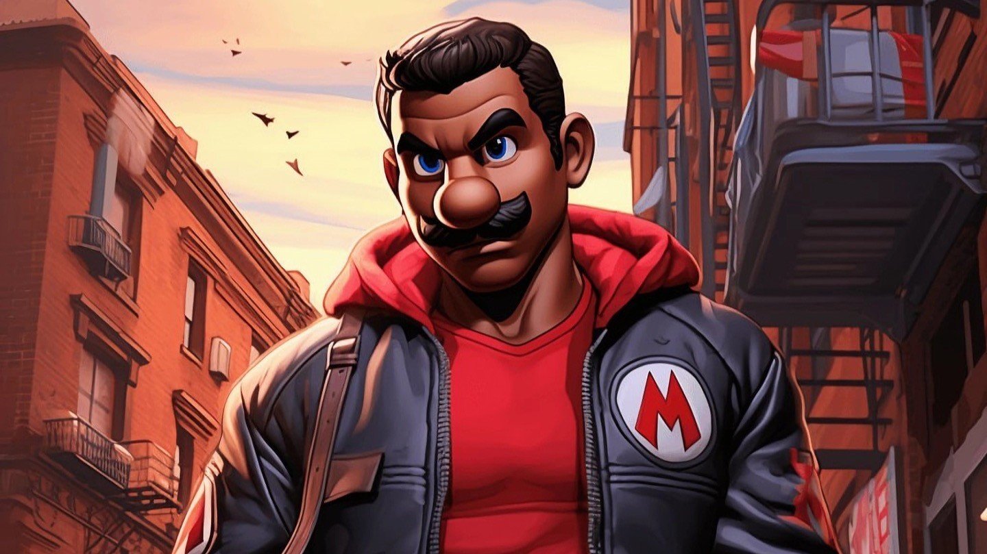 Нейросеть отправила персонажей из игр Nintendo в GTA 5  Марио уже не тот