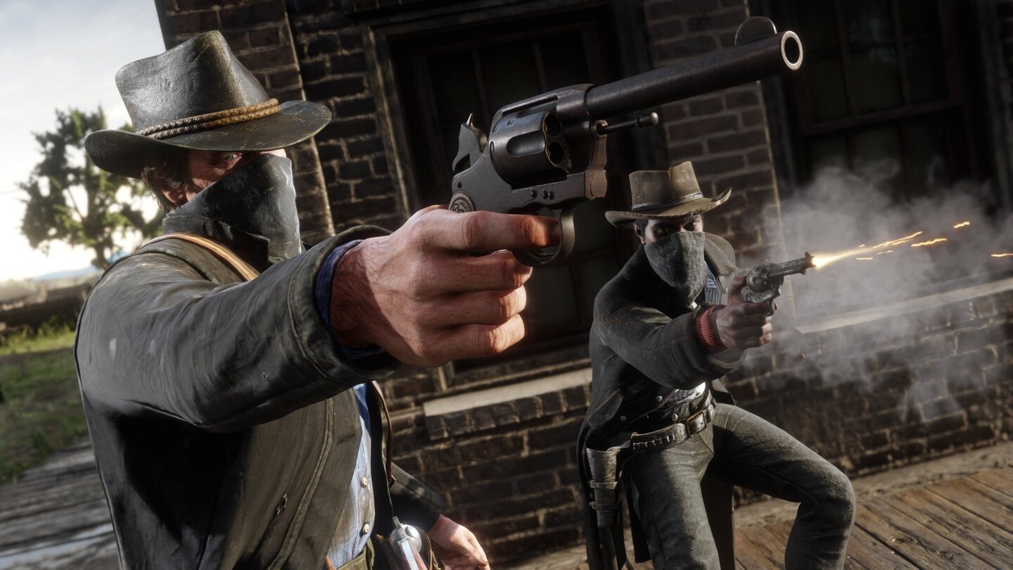 В Red Dead Redemption 2 добавили реалистичную физику смерти  игроки в восторге