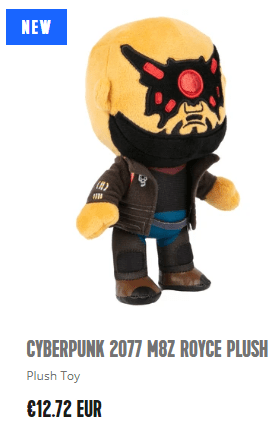 Коллекция плюшевых игрушек Cyberpunk 2077 появилась в продаже