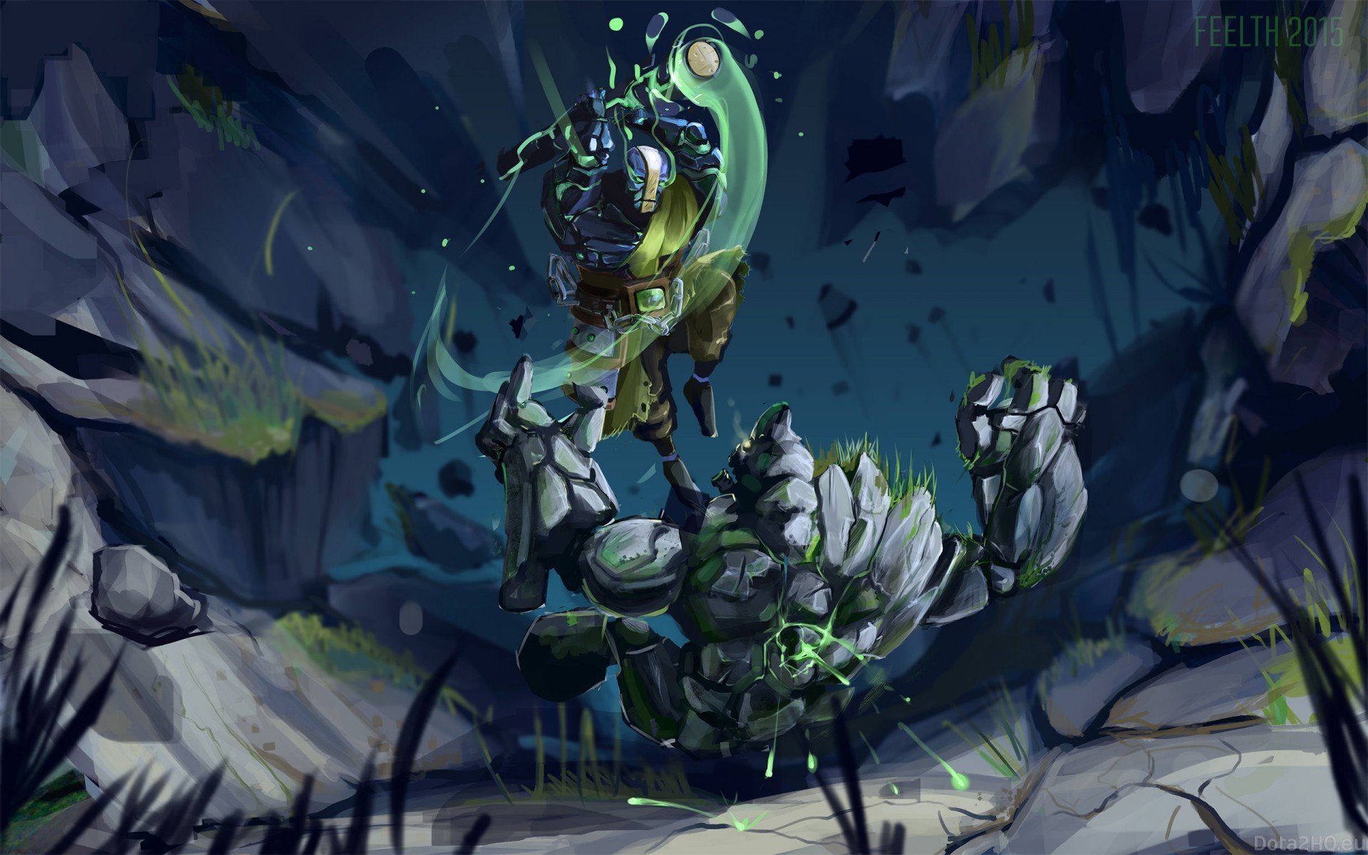 Earth Spirit больше не саппорт Он может выиграть вам мид и игру