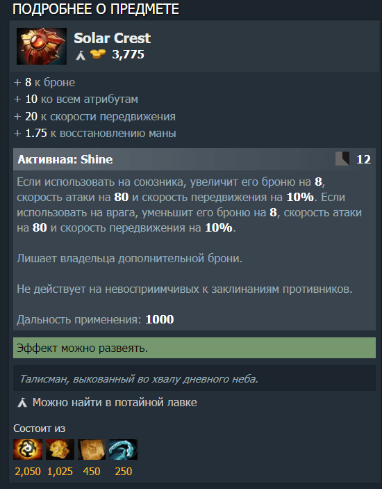 Лучшие предметы Dota 2 для командной игры 2 часть