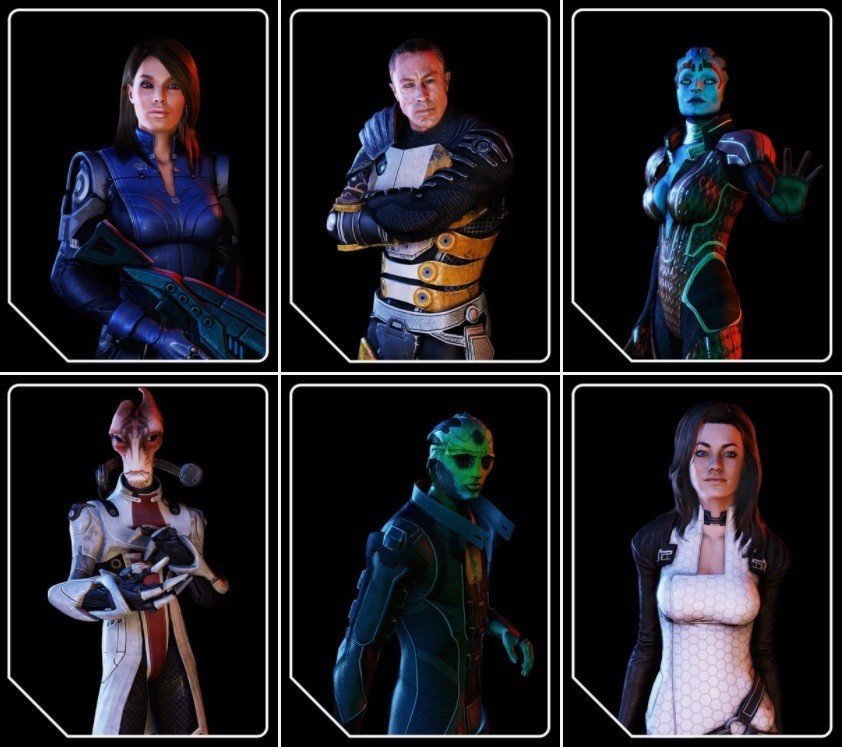 В BioWare показали персонажей Mass Effect Legendary Edition