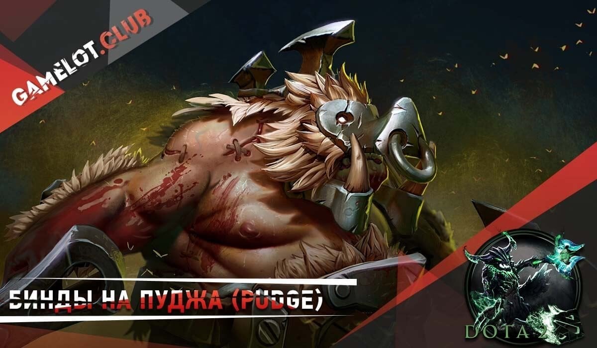 Бинды на Пуджа (Pudge) в Dota 2018 - скрипты на пуджа в доте - автохук - CQ