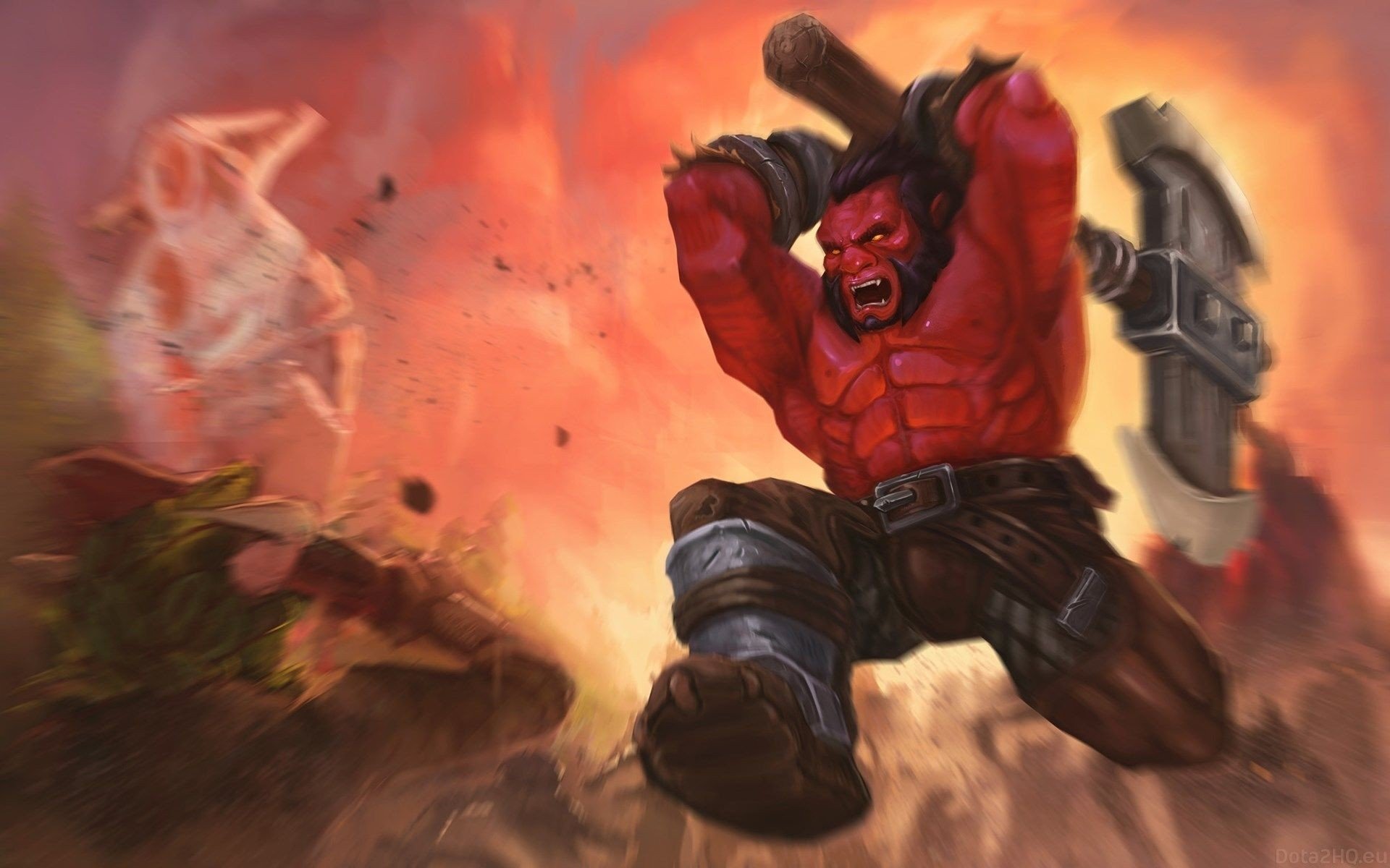 Valve могли выпустить RPG про Axe из Dota 2