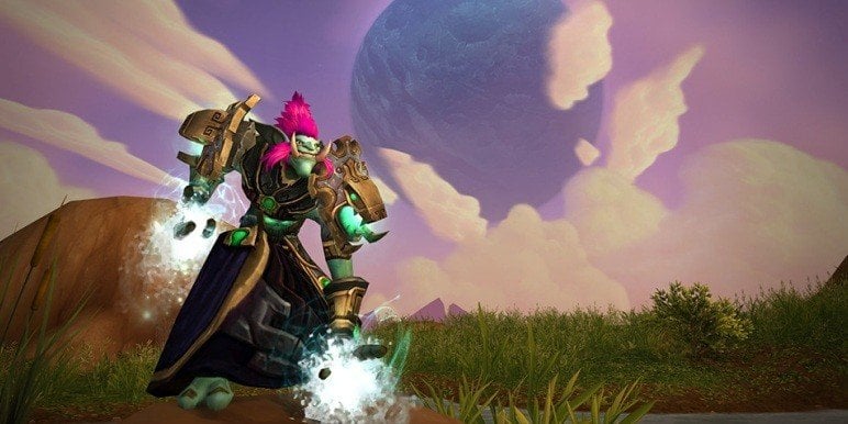 World of Warcraft Burning Crusade выбираем класс и профессии