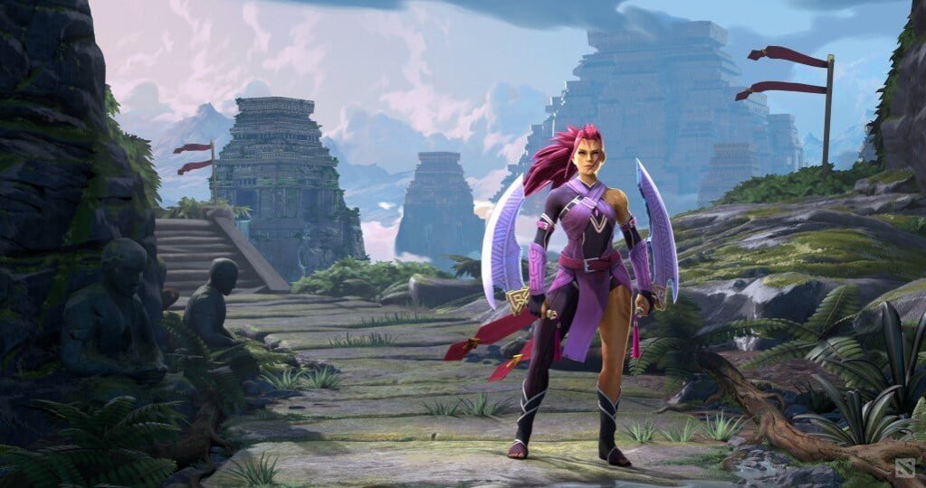 Iceiceice Новый AntiMage выглядит как персонаж кастомки