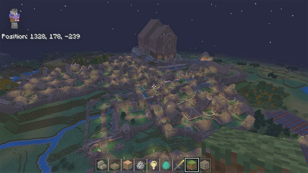 В Minecraft воссоздали крупнейший город из Skyrim
