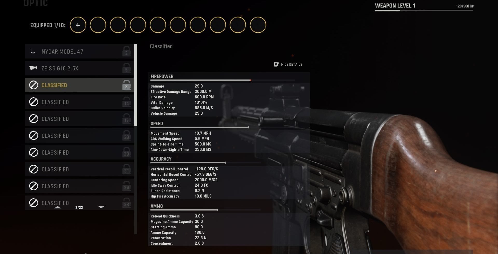 В Сеть слили меню кастомизации оружия и классов Call of Duty Vanguard