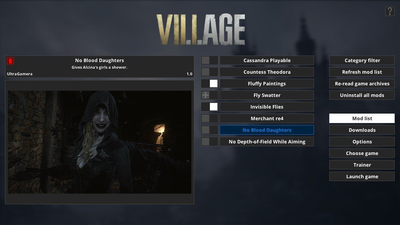 6 лучших модов для Resident Evil Village