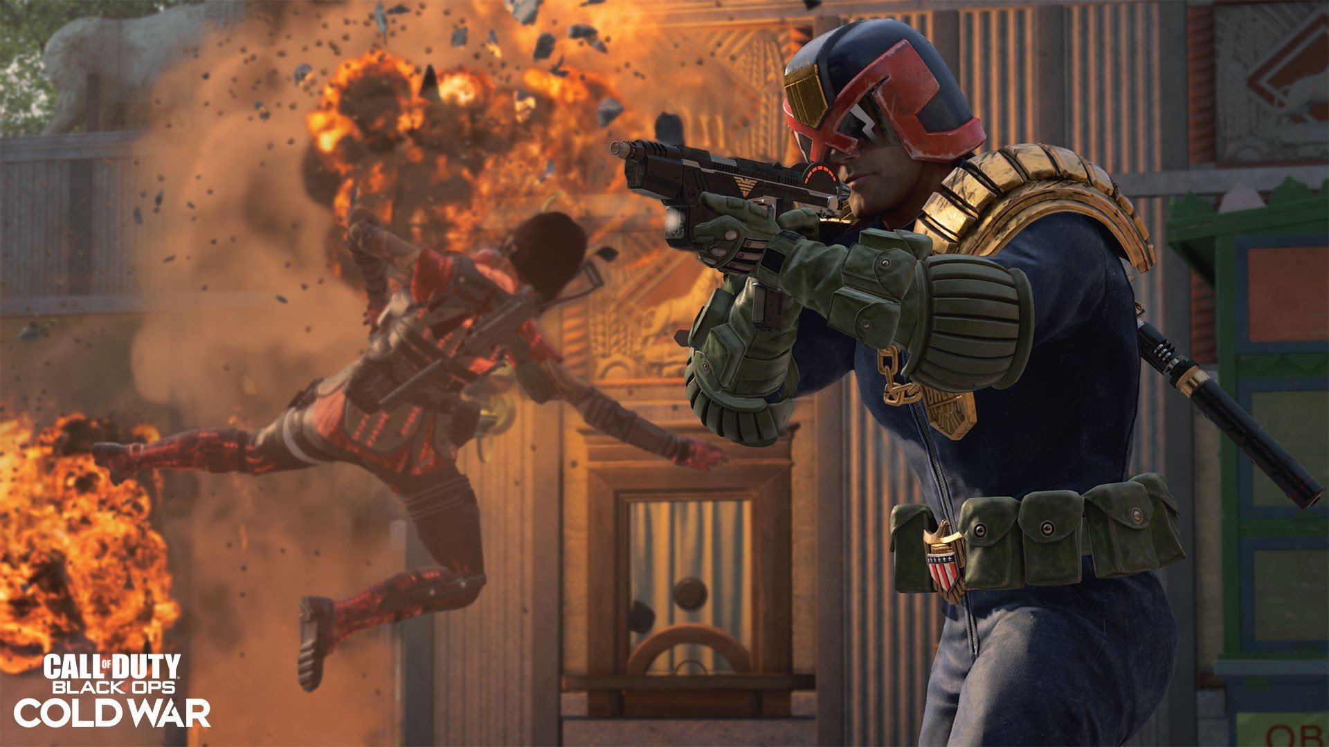 Судья Дредд появился в Call of Duty Warzone и Black Ops Cold War Я закон