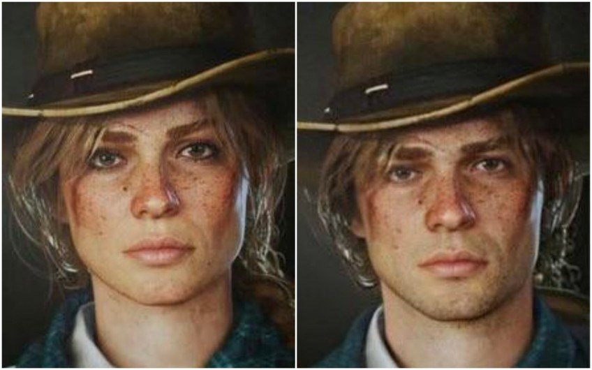 Фанат Red Dead Redemption 2 превратил мужских персонажей в женских
