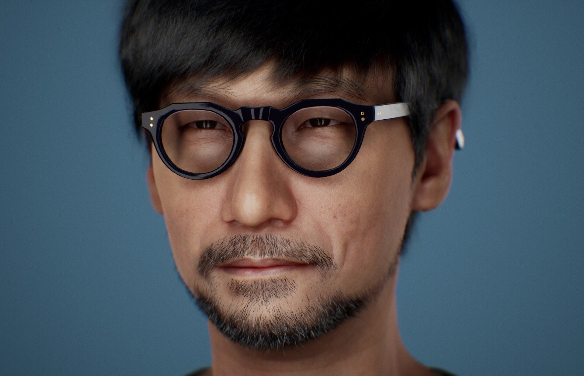 Как бы выглядел Хидео Кодзима на движке Unreal Engine 5