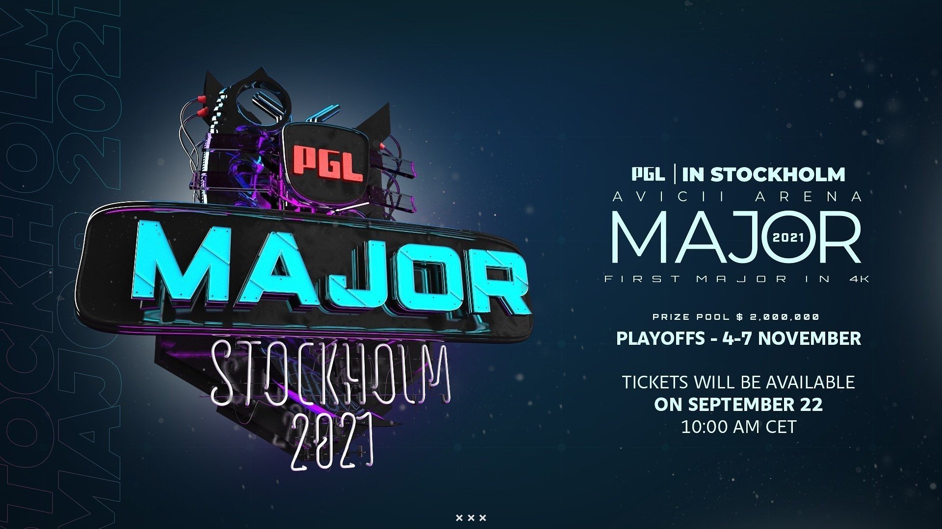 Все что нужно знать перед началом PGL Major Stockholm 2021