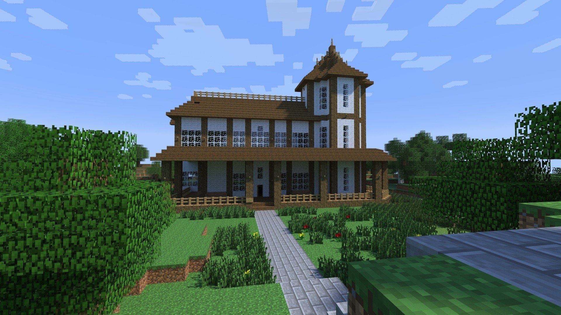 Как построить свой дом в Minecraft