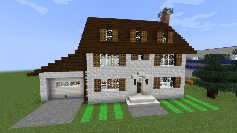 Как сделать красивый дом, примеры - Minecraft Galaxy