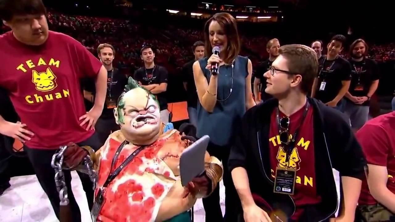 Team Secret о Dendi на шоуматче TI5 Был персоной Пуджа до того как персоны появились в Доте
