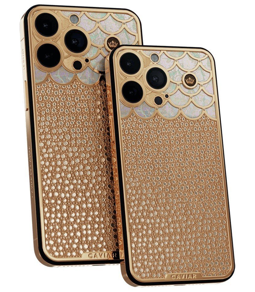 Как выглядит iPhone 14 Pro в бриллиантах и золоте за 1 млн рублей