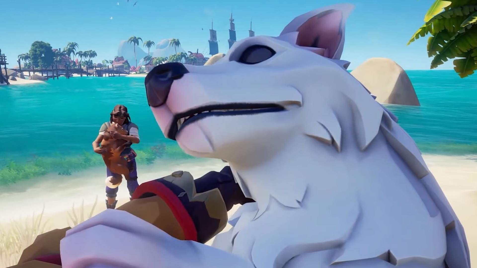 В Sea of Thieves теперь можно завести собаку Вышло крупное обновление