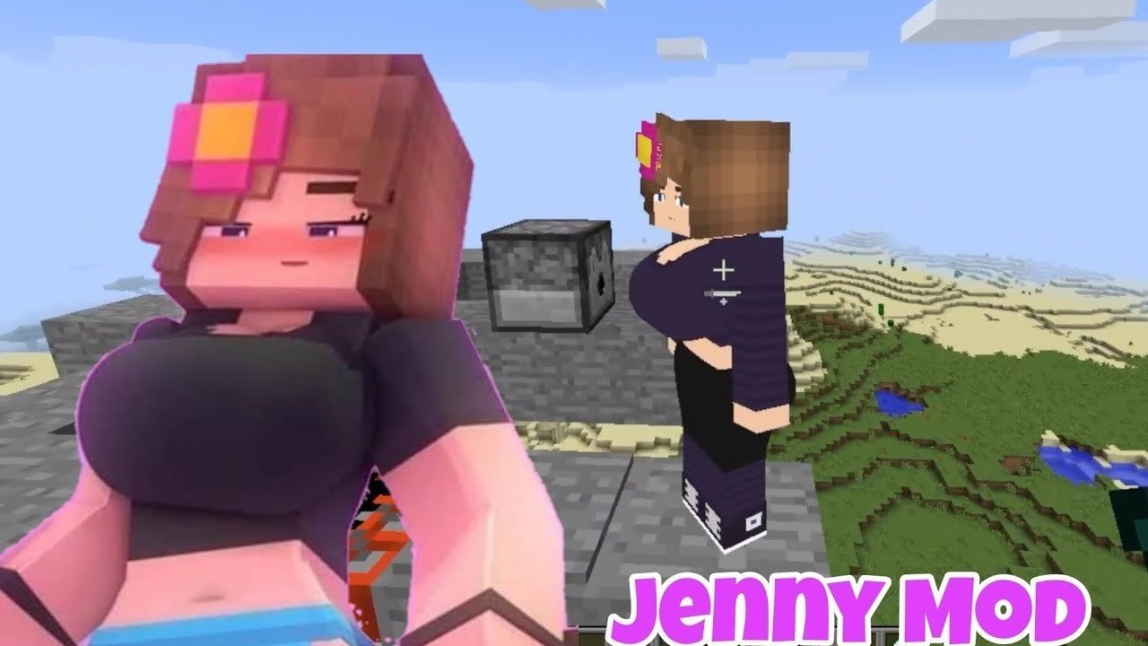 Jenny Mod для Minecraft 2023 мод на девушку
