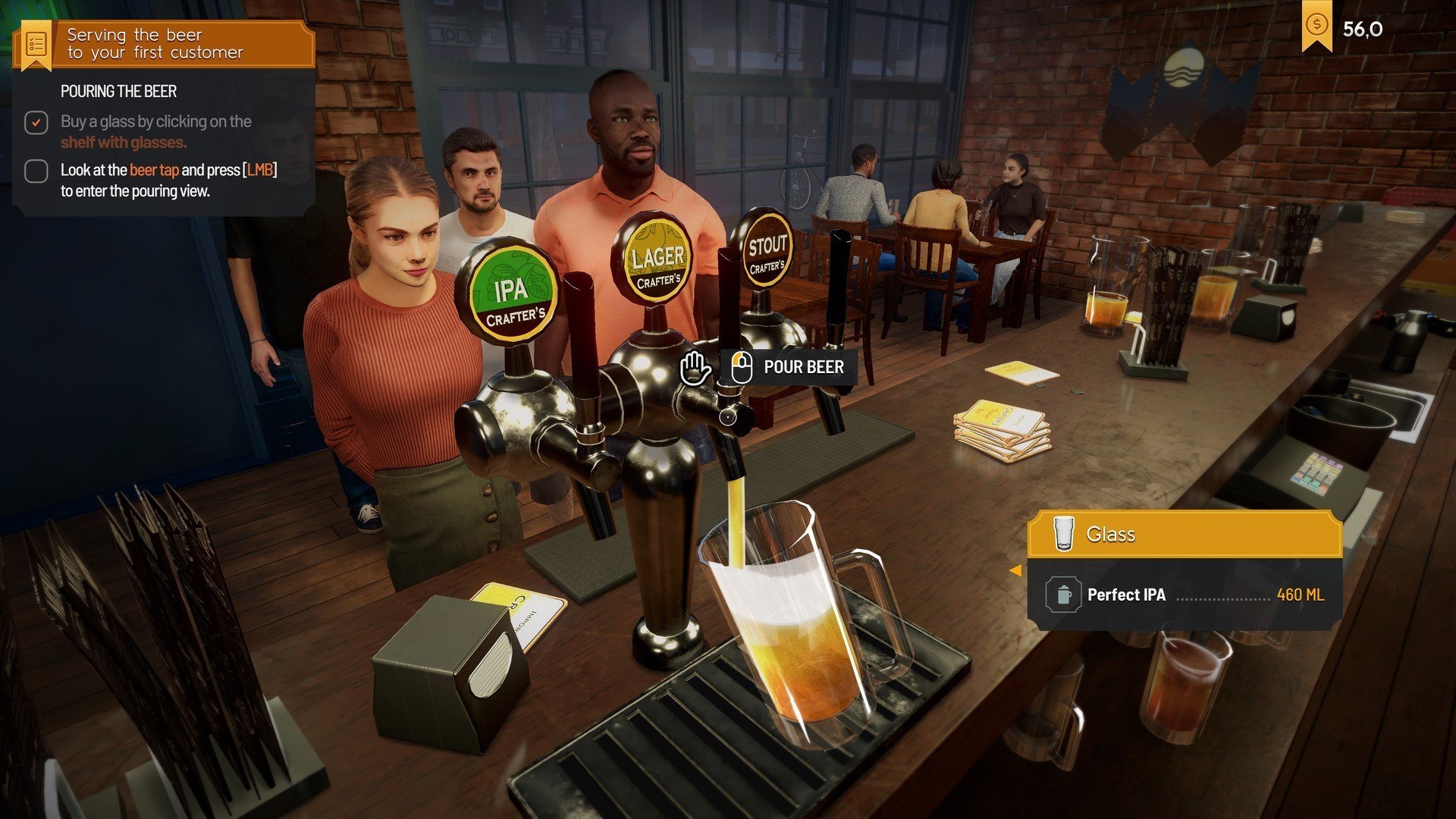 В Steam анонсировали симулятор бара в котором можно варить собственное пиво