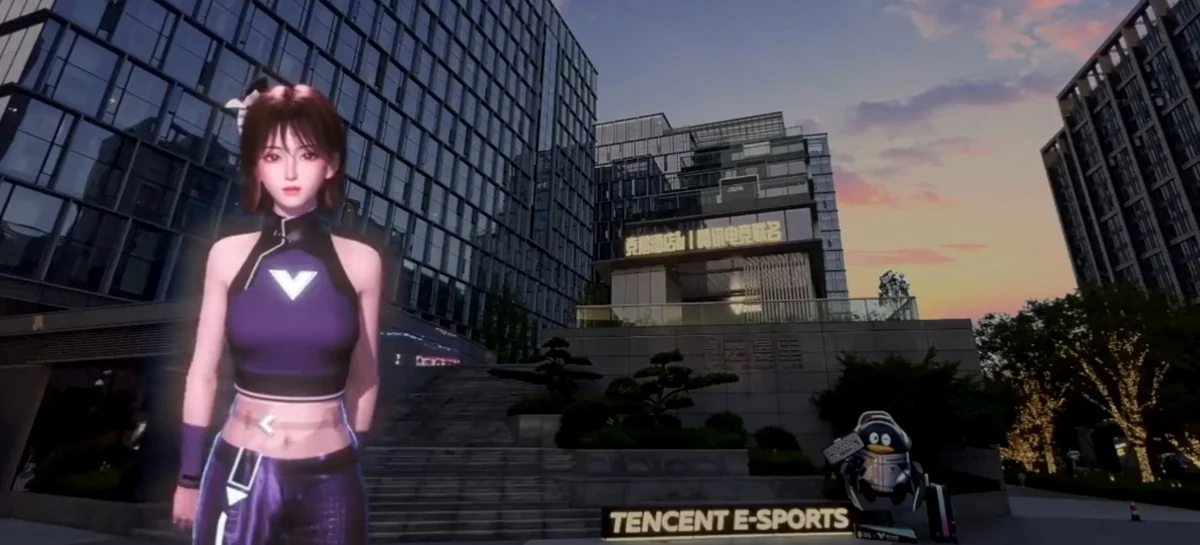 В Китае откроется отель для киберспортсменов которым управляет виртуальная анимедевочка